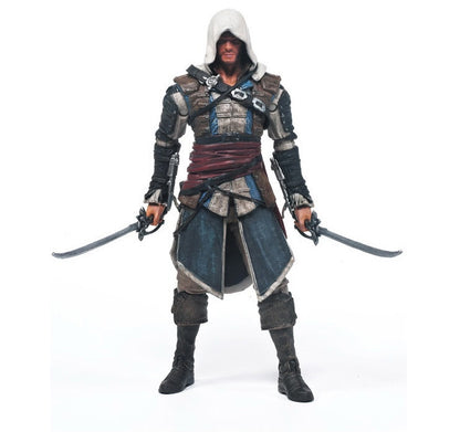 Assassin workshopAssassin workshopFigurine articuler d'Altair, Ezio, Connor ,Haytham et Edward, PVC, 15c