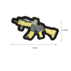 Patchs tactiques à dos auto-agrippant – Plusieurs motifs