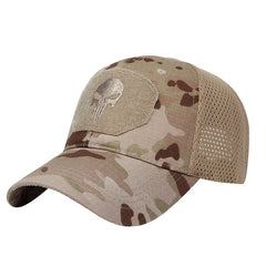Casquette tactique motif tête de mort