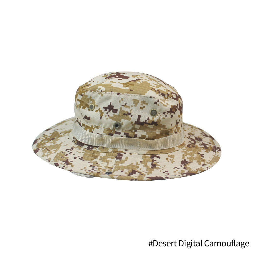 Chapeau de brousse tactique – Plusieurs camouflages