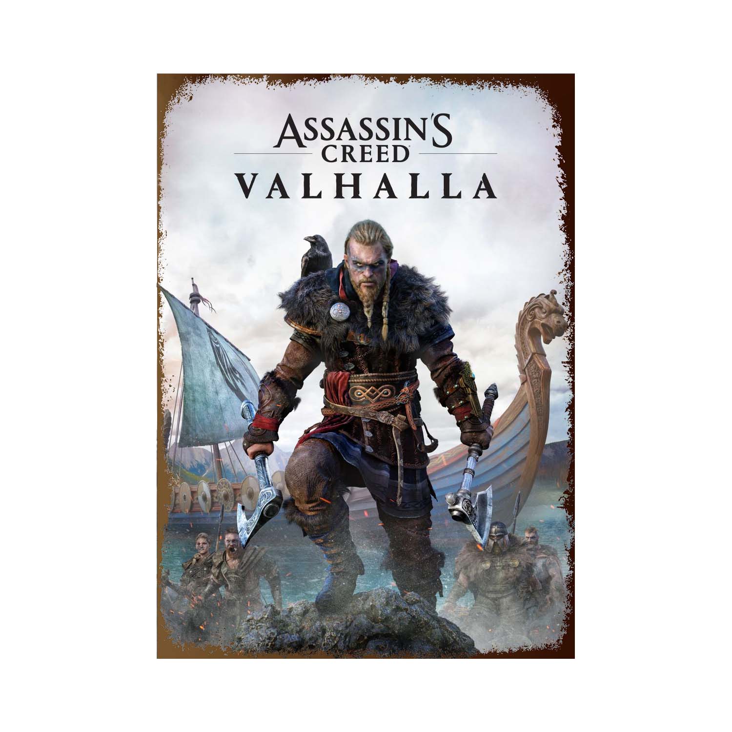 Plaque métallique Kassandra, Alexios ou Eivor – Assassin’s Creed