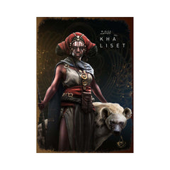 Plaque métallique Assassin’s Creed Origins ou Valhalla – Plusieurs personnages