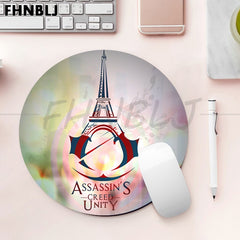 Tapis de souris rond Assassin’s Creed – 20 ou 22 cm