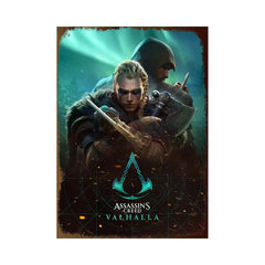 Plaque métallique Kassandra, Alexios ou Eivor – Assassin’s Creed