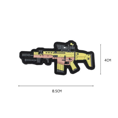 Patch velcro, différentes répliques et grenade