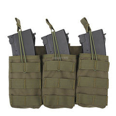 Pochette tactique pour chargeurs d'AK, AR, M4, AR15, simple, double ou