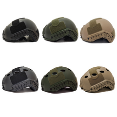Casque tactique factice type FAST réglable