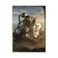 Plaque métallique Assassin's Creed Odyssey et Valhalla - Kassandra, Alexios, Eivor