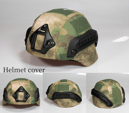 Housse de casque tactique pour casque Airsoft