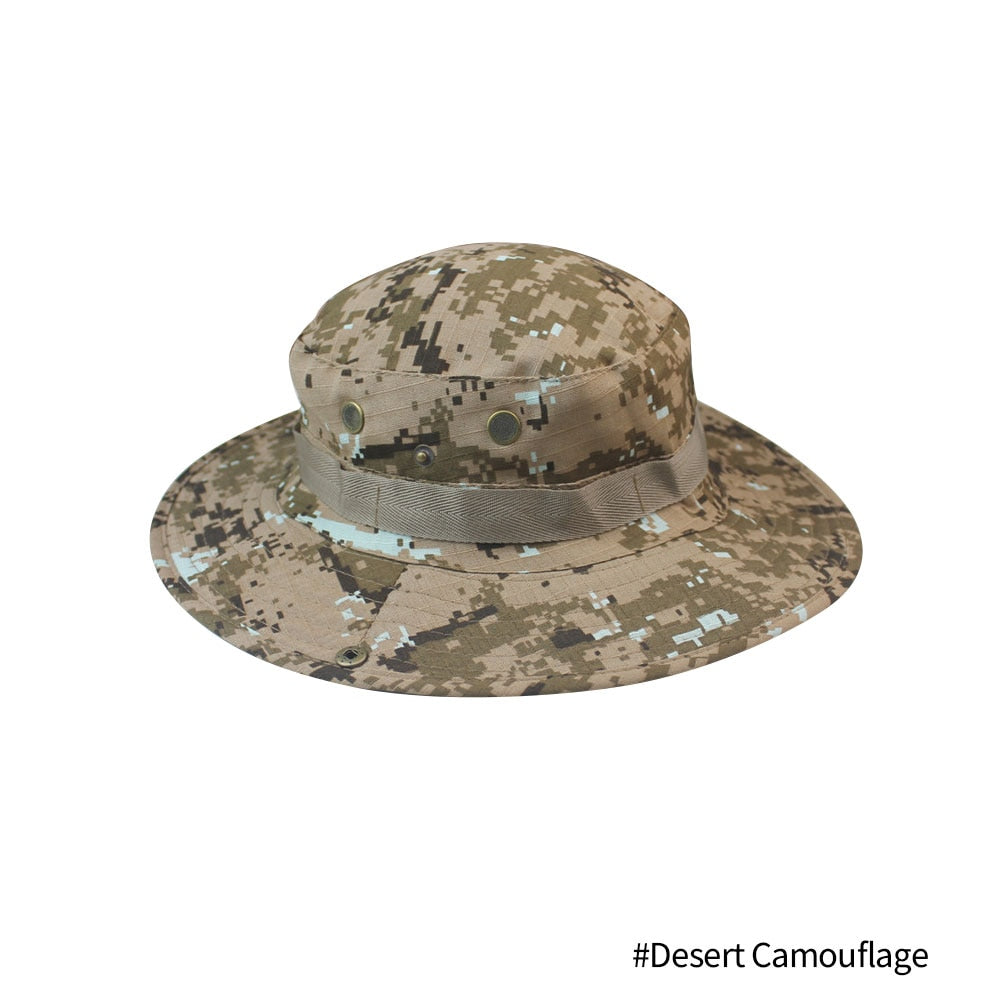 Chapeau de brousse tactique – Plusieurs camouflages