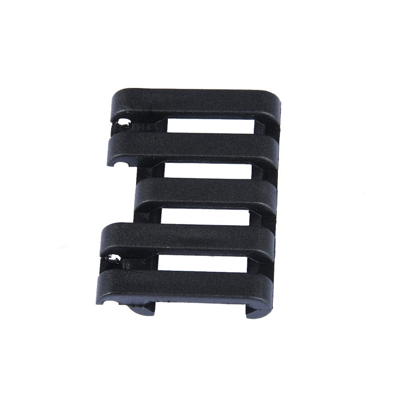 Couvre-rail Picatinny souple avec guide-câble