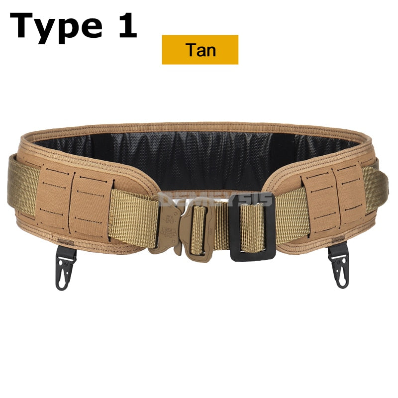 Ceinture tactique MOLLE réglable à boucle rapide