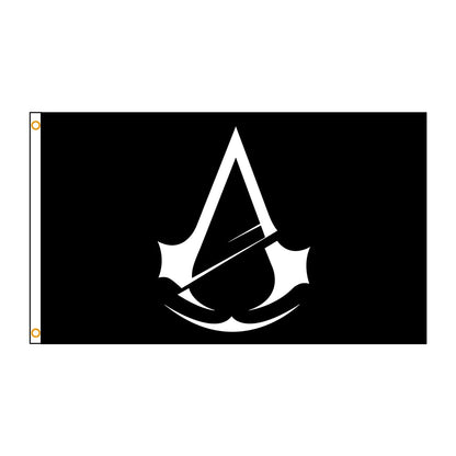 Drapeaux logo Assassin's Creed Unity, en Polyester