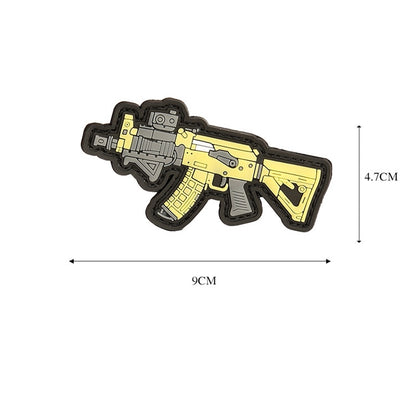 Patch velcro, différentes répliques et grenade