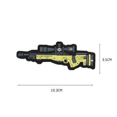 Patchs tactiques à dos auto-agrippant – Plusieurs motifs