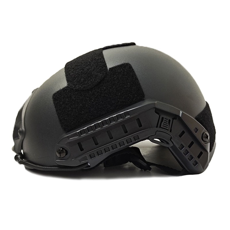 Casque tactique factice type FAST réglable