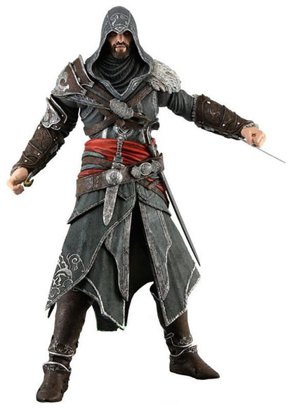 Assassin workshopAssassin workshopFigurine articuler d'Altair, Ezio, Connor ,Haytham et Edward, PVC, 15c