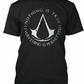 T-shirt, Assassin's Creed, Nothing is true everything is permitted/rien n'est vrai tout est permis
