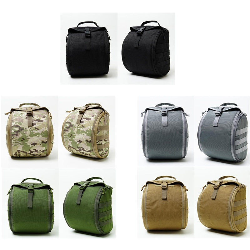 Sac de transport MOLLE pour casque tactique