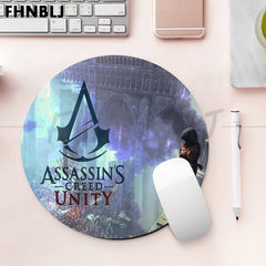 Tapis de souris rond Assassin’s Creed – 20 ou 22 cm