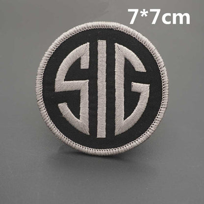 Patch velcro brodé SIG SAUER