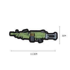 Patchs tactiques à dos auto-agrippant – Plusieurs motifs
