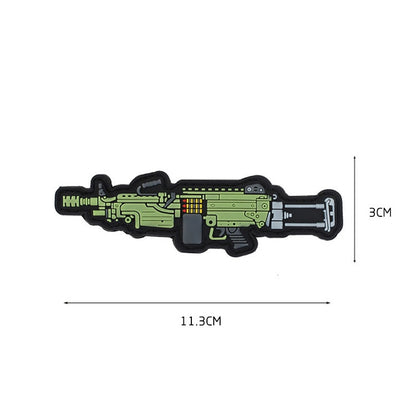 Patch velcro, différentes répliques et grenade