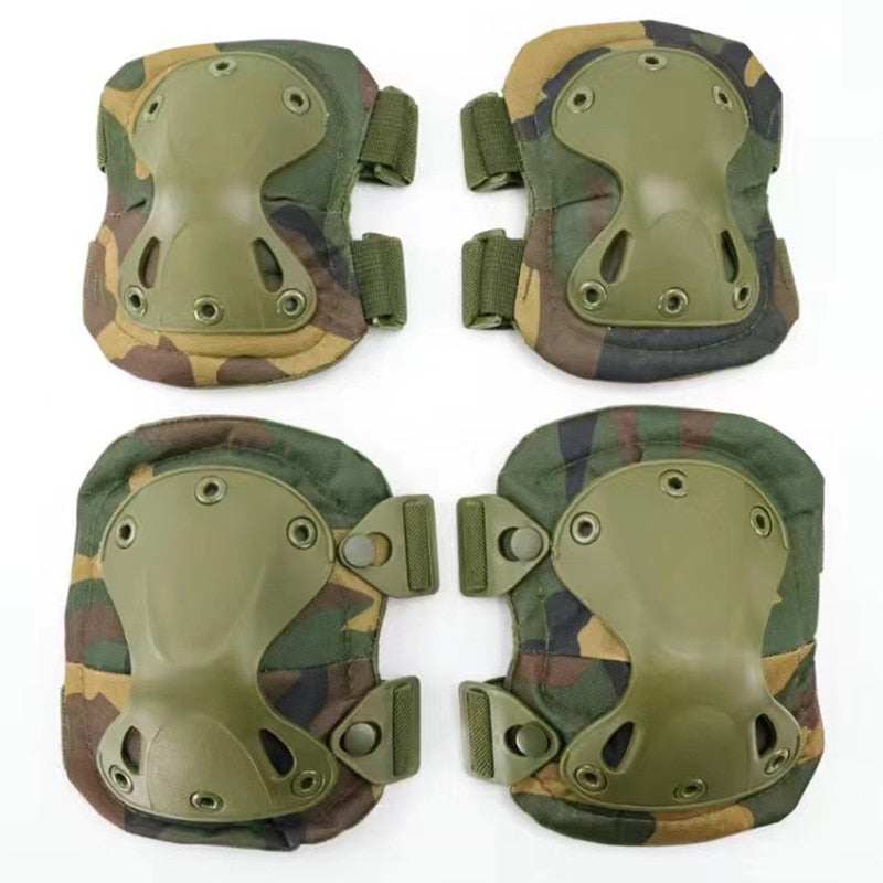 Kit de genouillères et coudières tactiques