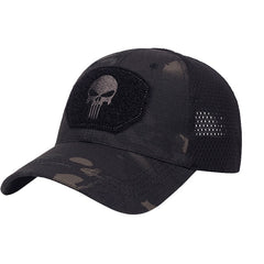 Casquette tactique motif tête de mort