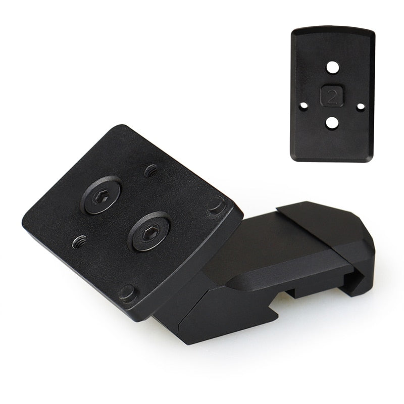 Support optique déporté 35°/45° pour mini point rouge