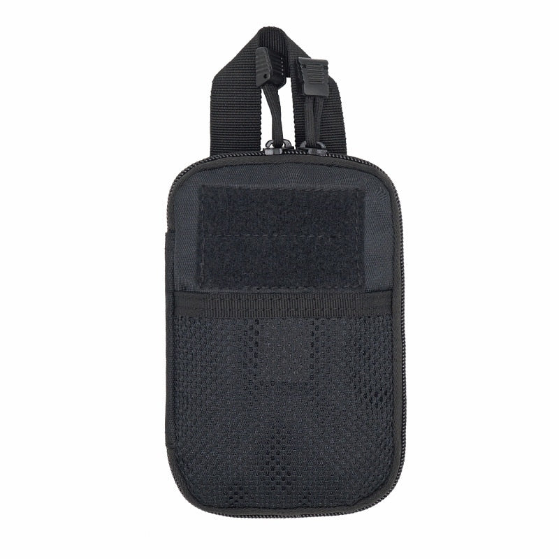 Pochette MOLLE tactique à dos souple – 11 × 19 cm