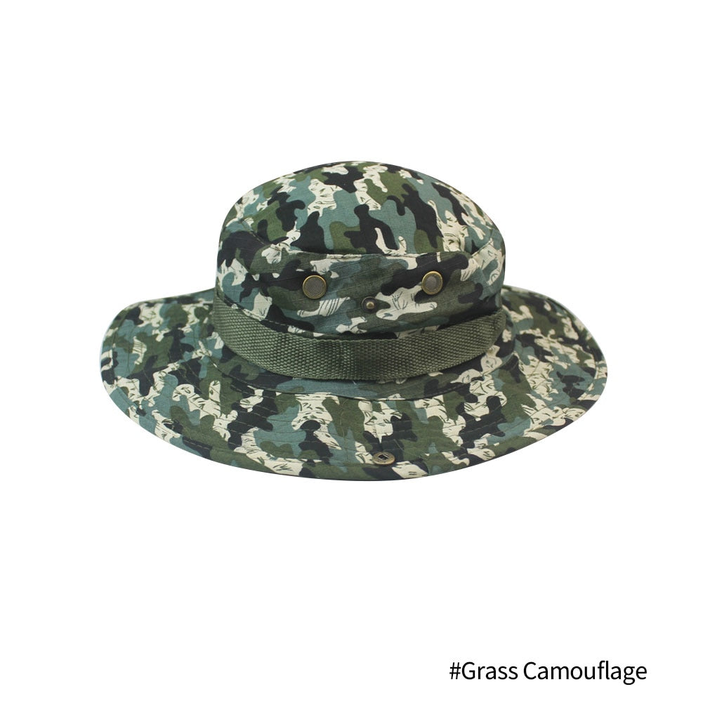 Chapeau de brousse tactique – Plusieurs camouflages