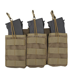 Pochette tactique pour chargeurs d'AK, AR, M4, AR15, simple, double ou