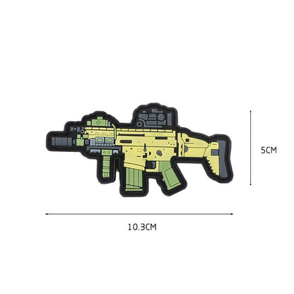 Patch velcro, différentes répliques et grenade