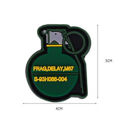 Patchs tactiques à dos auto-agrippant – Plusieurs motifs