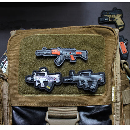 Patch velcro, différentes répliques et grenade