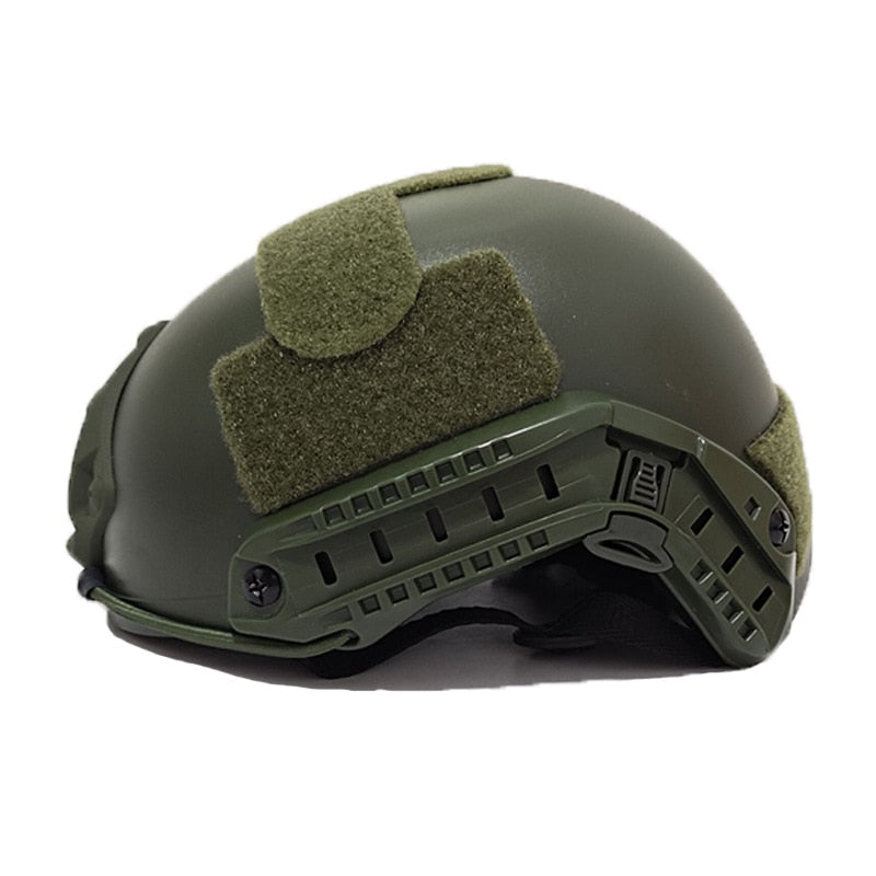 Casque tactique factice type FAST réglable