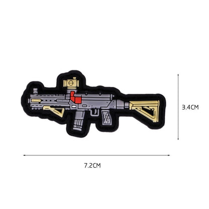 Patch velcro, différentes répliques et grenade