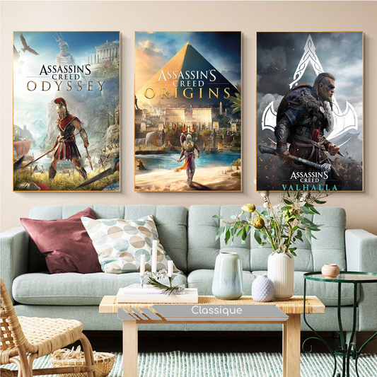 Poster Assassin's Creed A4 et A3