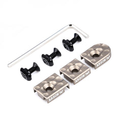 Guides-câbles M-LOK et KeyMod en aluminium – Lot de 3
