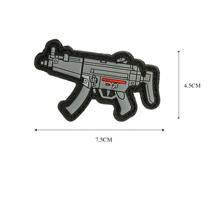 Patch velcro, différentes répliques et grenade