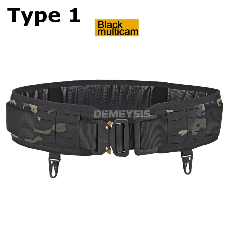 Ceinture tactique MOLLE réglable à boucle rapide