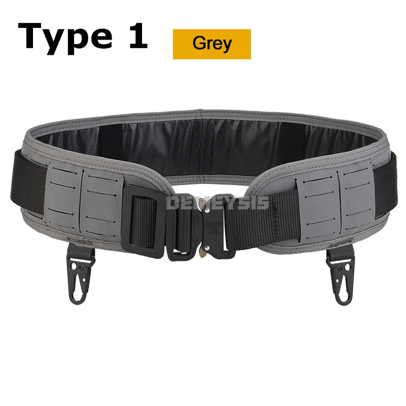 Ceinture tactique MOLLE réglable à boucle rapide