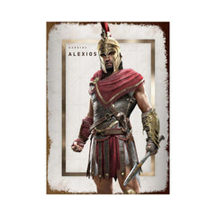 Plaque métallique Kassandra, Alexios ou Eivor – Assassin’s Creed