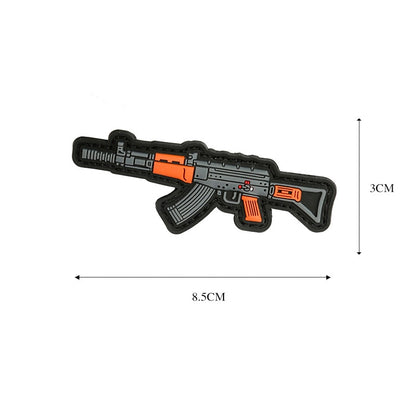 Patch velcro, différentes répliques et grenade