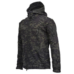 Veste Softshell imperméable à capuche – Multipoches