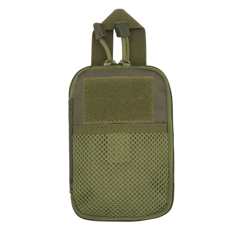 Pochette MOLLE tactique à dos souple – 11 × 19 cm
