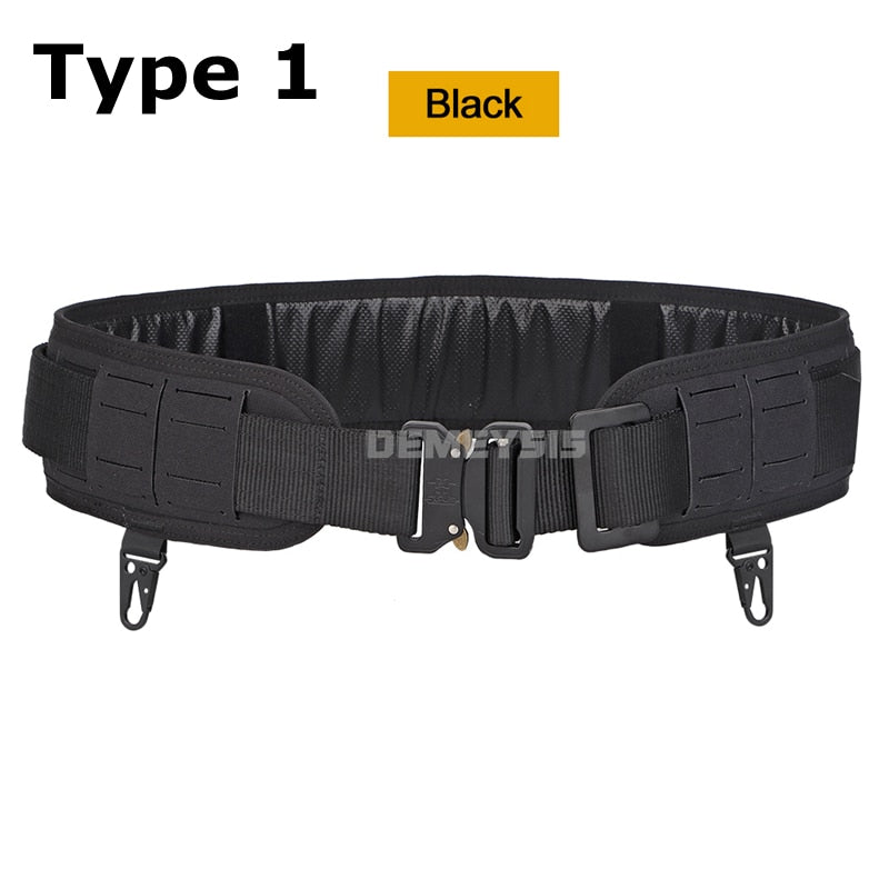 Ceinture tactique MOLLE réglable à boucle rapide