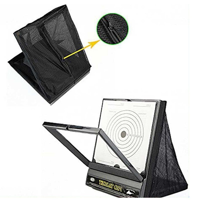 Cible Airsoft portable avec filet récupérateur