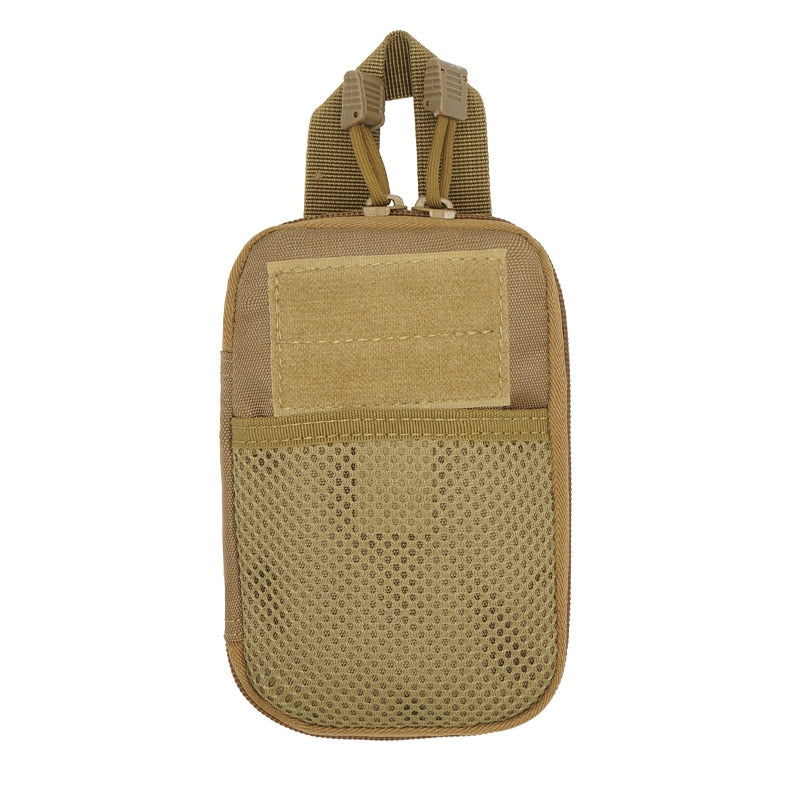 Pochette MOLLE tactique à dos souple – 11 × 19 cm